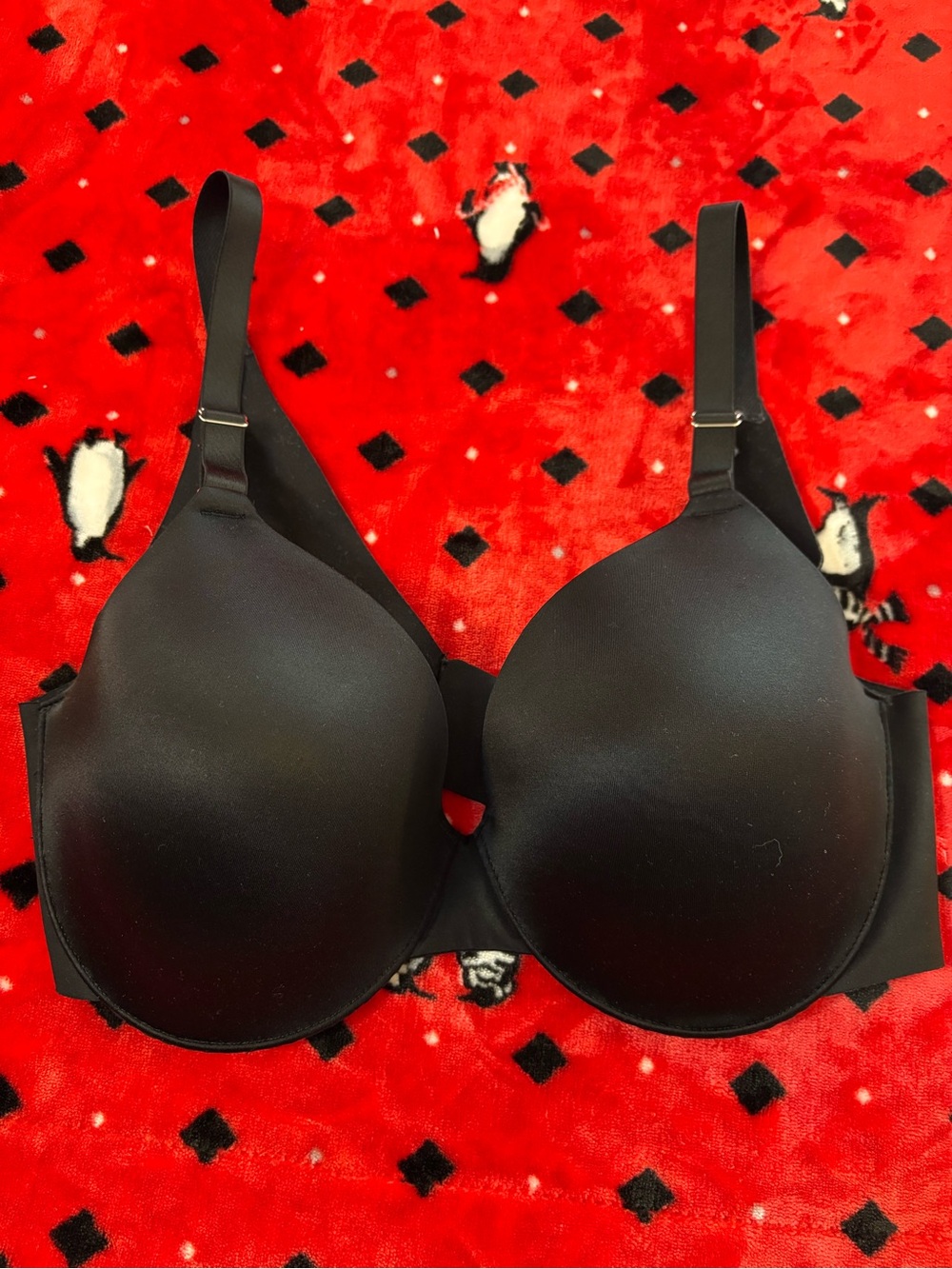 Soma Black Smooth T-Shirt Bra - Molded Cups